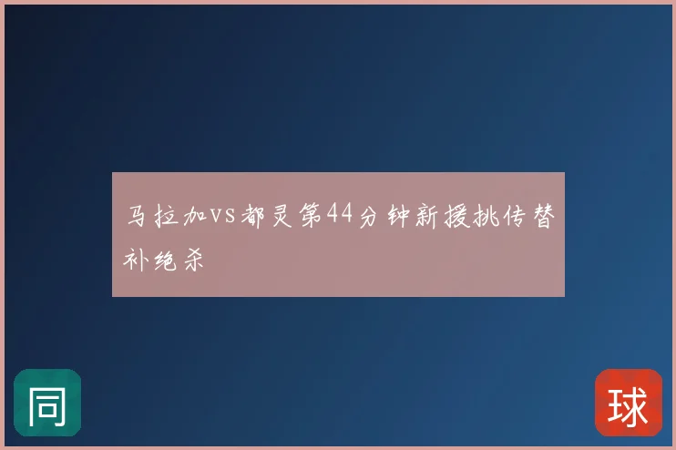 马拉加vs都灵第44分钟新援挑传替补绝杀